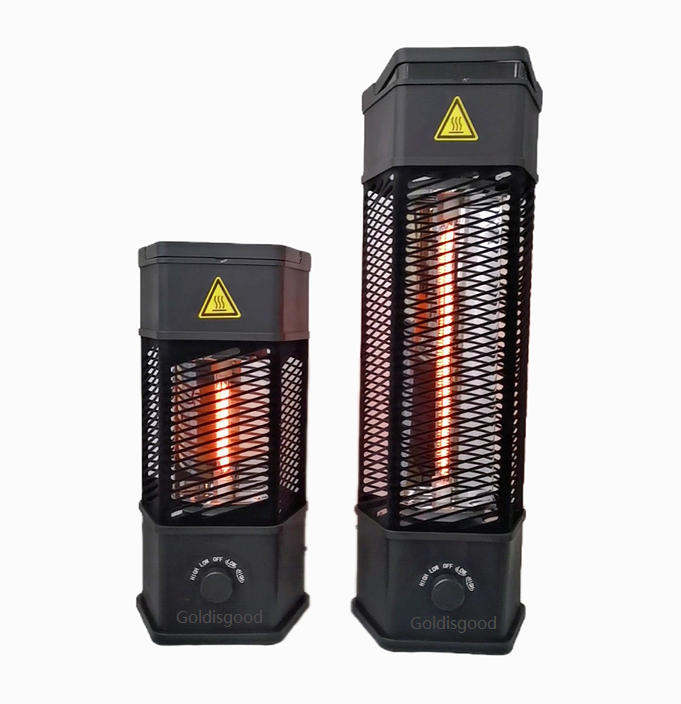 Infrared room heater