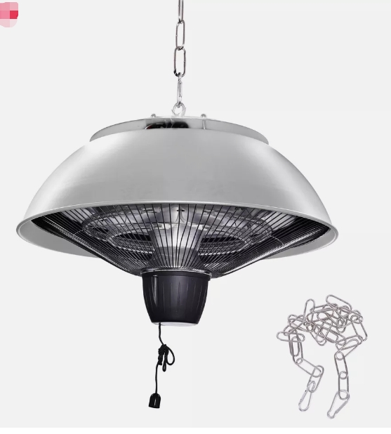 Workshop ceiling infrared heater